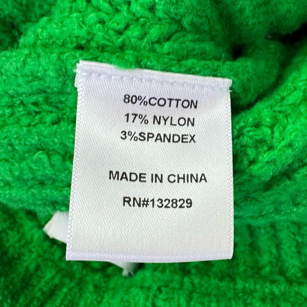 NEW L’Academie Sachiye Knit Midi Skirt in Green Size Small - Picture 9 of 9